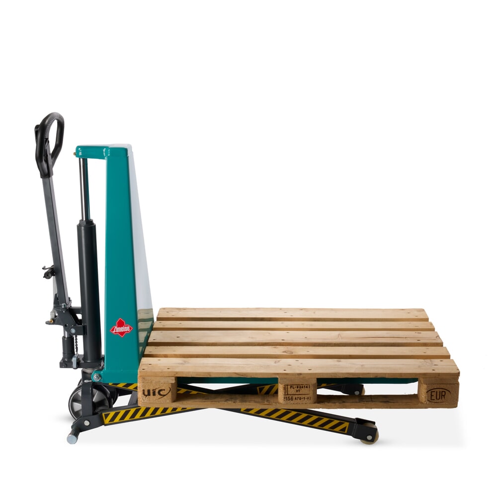 Termékkép száma 8: Ameise® PTM 1.0 Scissor ollós emelőkocsi gyorsemeléssel, teherbírás 1000 kg, villahossz 1150 mm