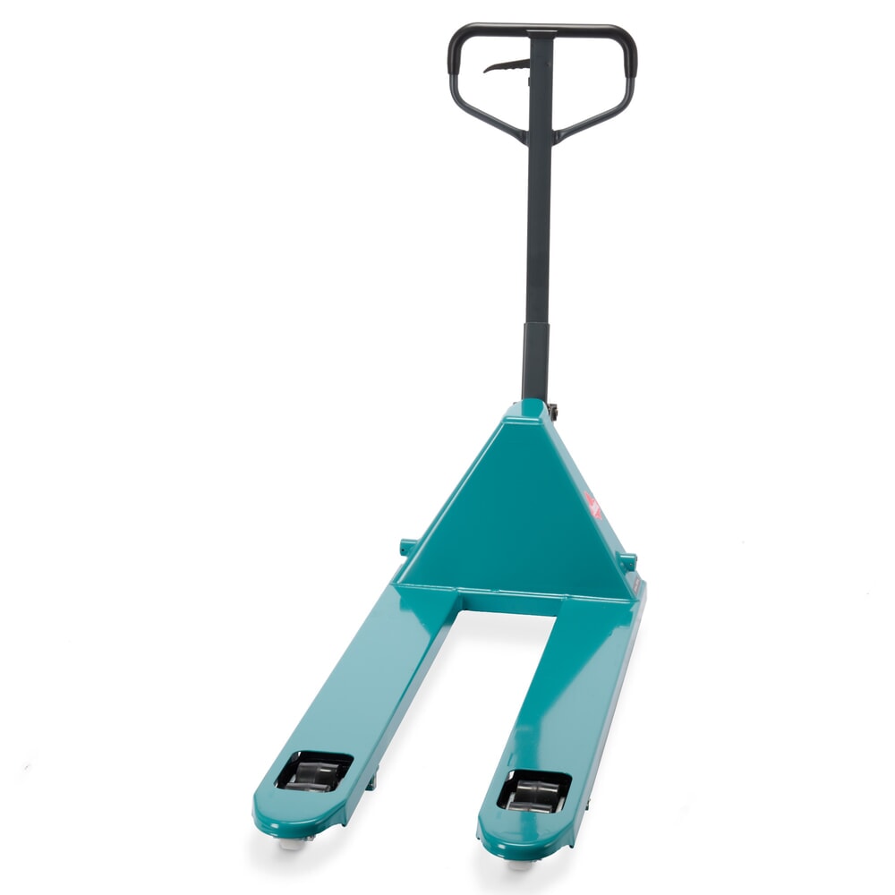 Termékkép száma 5: Ameise® PTM 2.5 kézi emelőkocsi gyorsemeléssel, 2500 kg teherbírás, 1150 mm villahossz, tömörgumi/poliuretán kerekek, tandem görgők
